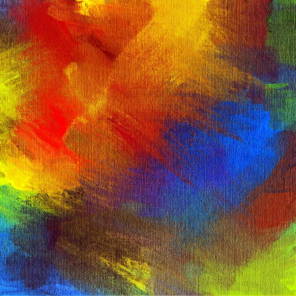 Fondo Abstracto Pintura Acrílica Ilustración Dibujada Mano — Foto de Stock