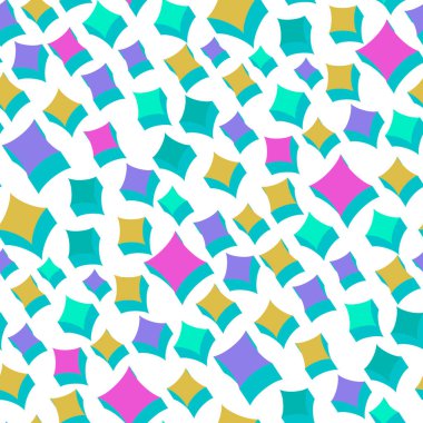 Basit geometrik çizimi olan kusursuz bir model. Retro tarzda. Vektör illüstrasyonu  