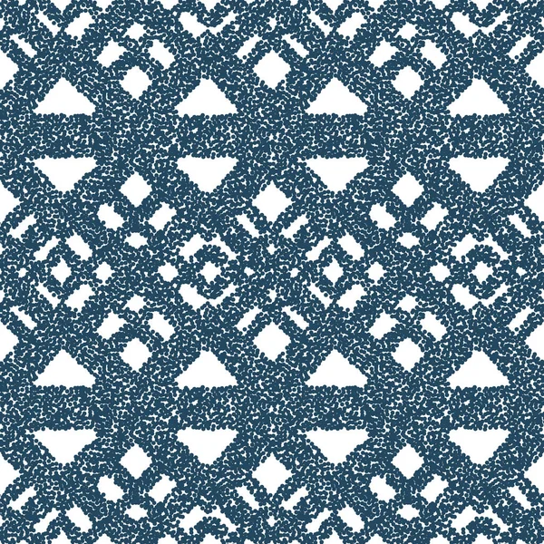 Noktalı geometrik çizimi olan siyah ve beyaz desenli. Vektör illüstrasyonu