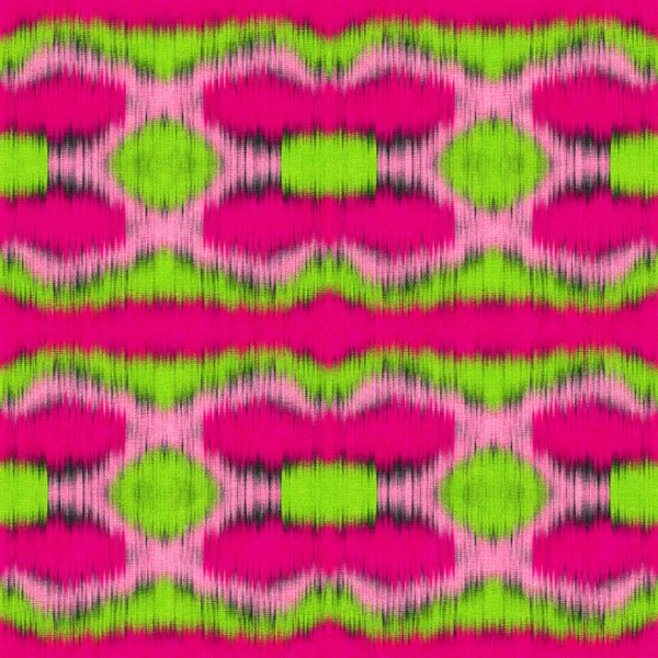 Naadloze Ikat Patroon Abstract Achtergrond Voor Textiel Ontwerp Behang Oppervlakte — Stockfoto