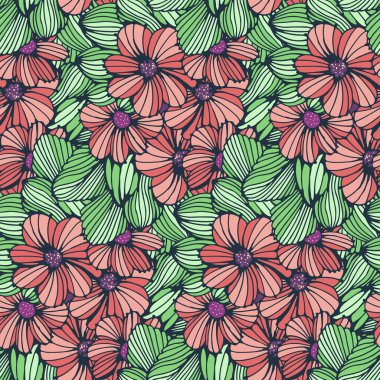 parlak çiçek arka plan.