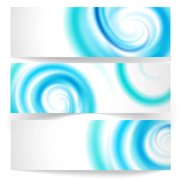 Conjunto de banners horizontales — Vector de stock