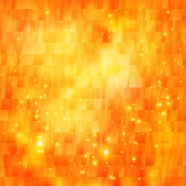 Orange absztrakt mozaik háttér — Stock Vector