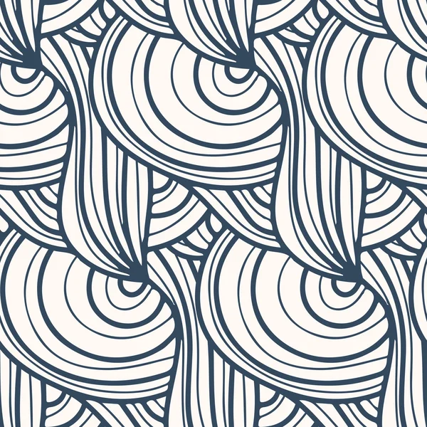 Modèle sans couture dans le style doodle — Image vectorielle