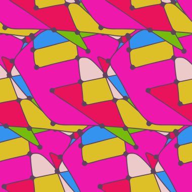 Karalama biçiminde kusursuz desen