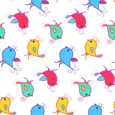 Kuşlarda kusursuz desen