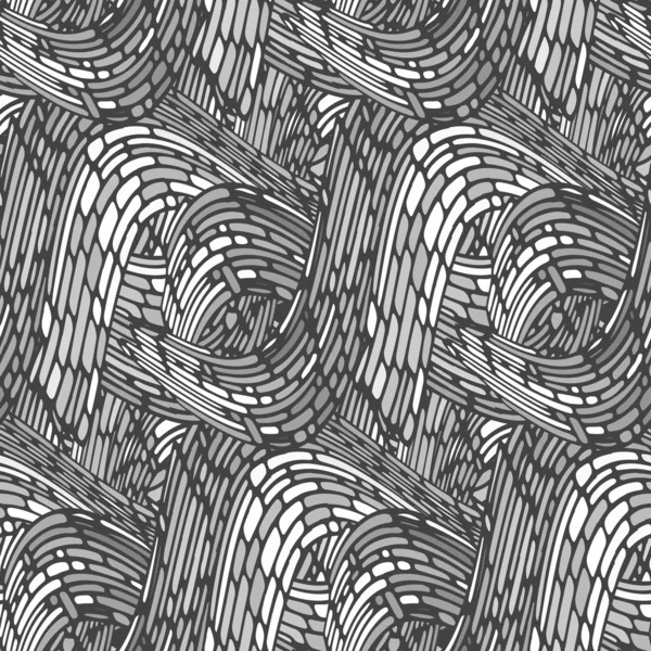 Monochrome fond mosaïque sans couture — Image vectorielle