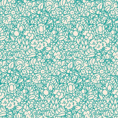 Çiçeklerle kusursuz desen