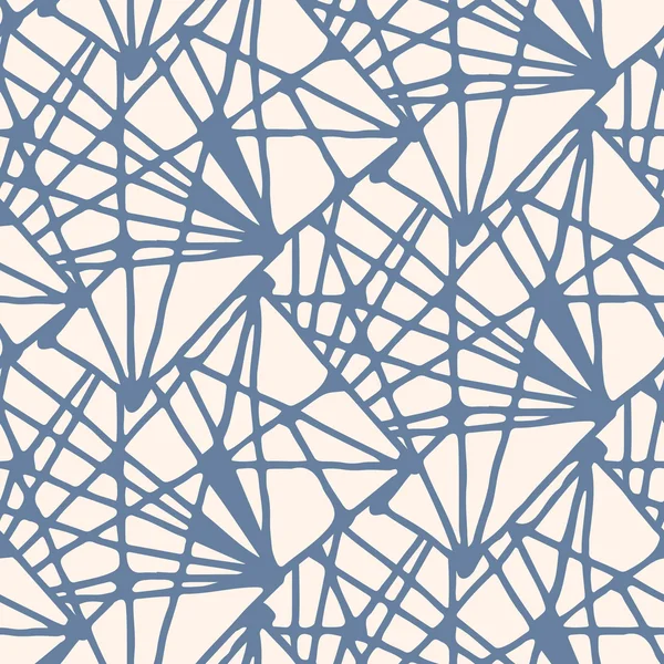 Svart och vitt sömlös triangel mönster — Stock vektor