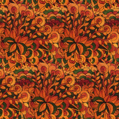 Sulu Boya çizim ile soyut seamless modeli