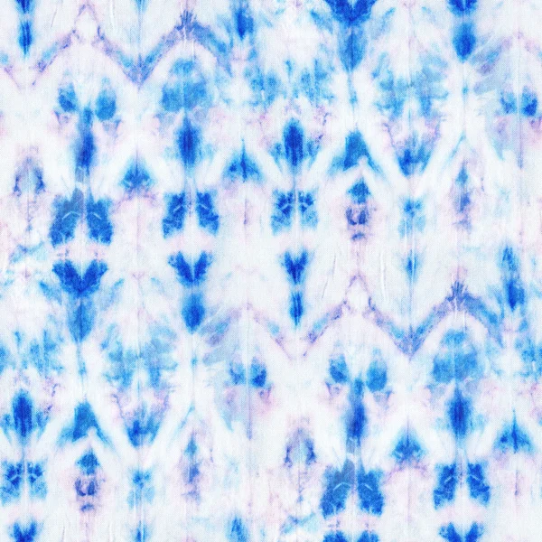 Blue  seamless tie-dye pattern — Stock Photo, Image