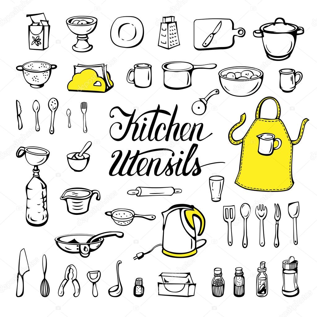 Kitchen utensils set