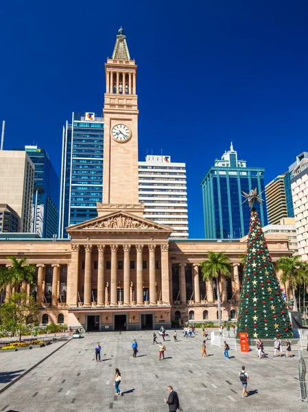 Vista da Prefeitura de Brisbane — Fotografia de Stock