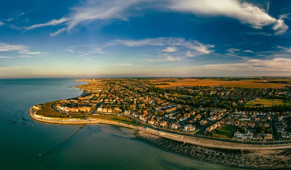 Вид Воздуха Вестгейт Море Маргейт Кент Великобритания — стоковое фото