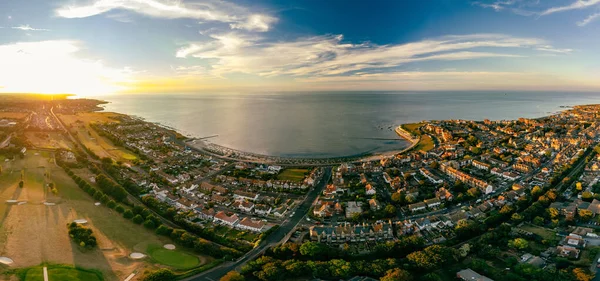 Luchtdrone View Westgate Sea Margate Kent Verenigd Koninkrijk — Stockfoto