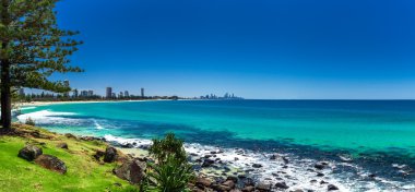 Gold Coast skyline clipart
