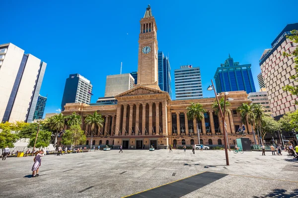 View of Brisbane City Hall — Stock fotografie