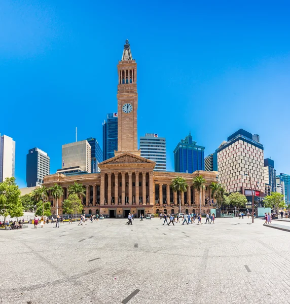 View of Brisbane City Hall — 图库照片