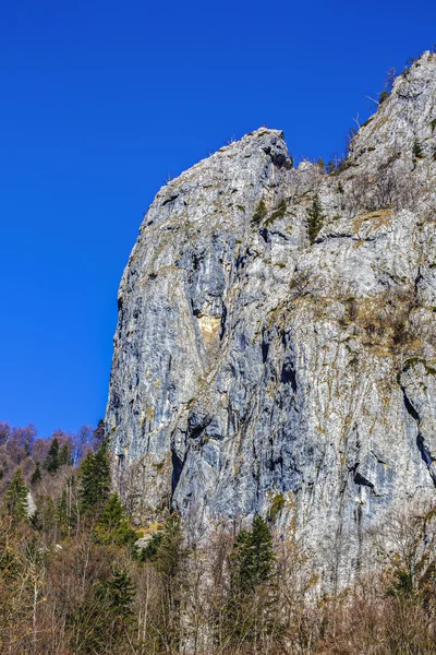 Paisaje con montañas rocosas Parque Nacional Buila, Cárpatos — Foto de Stock