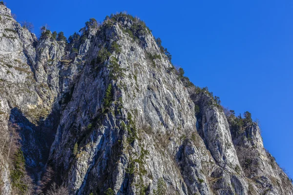 Krajina s rocky mountains NP Buila, Karpaty — Stock fotografie