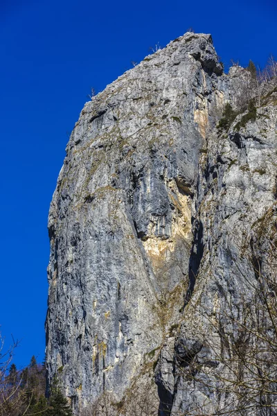 Paisaje con montañas rocosas Parque Nacional Buila, Cárpatos — Foto de Stock