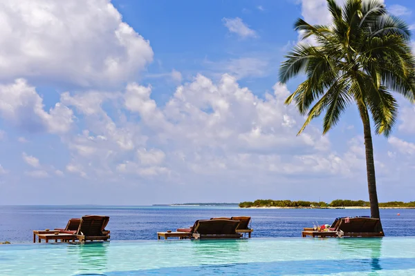 Okyanus manzaralı güzel bir oda egzotik Havuzu