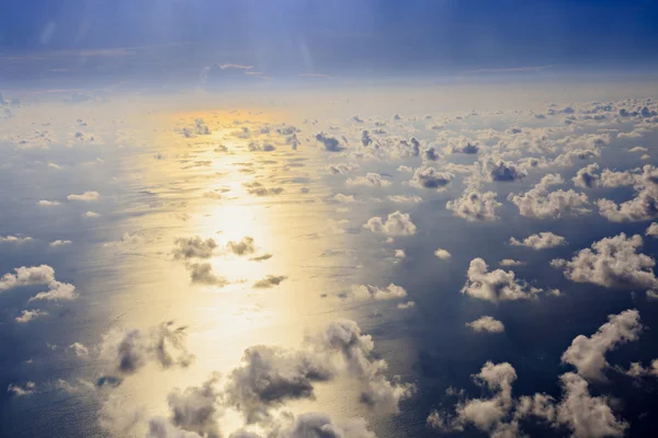 Beautiful aerial view maldives islands — Stock Photo, Image