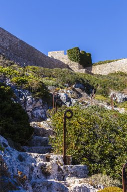 Portekiz Atlantik kıyısında kale