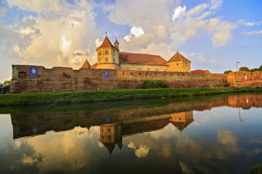 Fagaras kale, şehrin Fagaras, Romanya