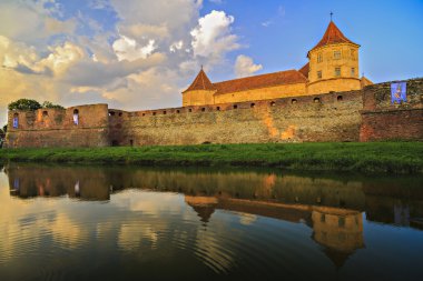 Fagaras kale, şehrin Fagaras, Romanya