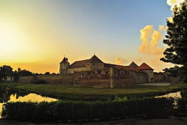 Fagaras Fortress, the city of Fagaras, Romania — Stock Photo, Image