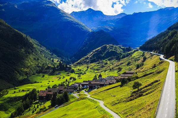Maravilloso paisaje en los Alpes, Suiza —  Fotos de Stock
