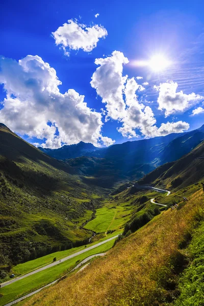 Wonderful landscape in the Alps, Switzerland — Stock Photo, Image