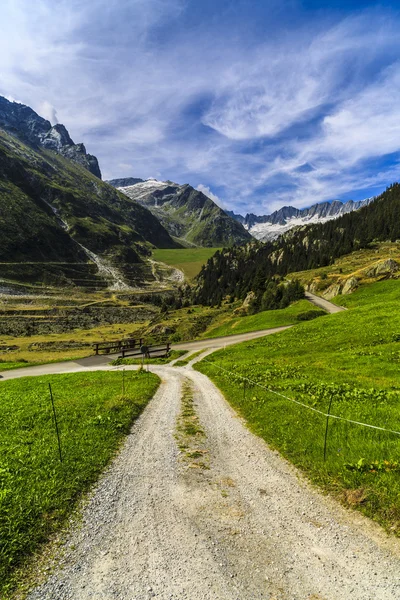 Wonderful landscape in the Alps, Switzerland — Stock Photo, Image