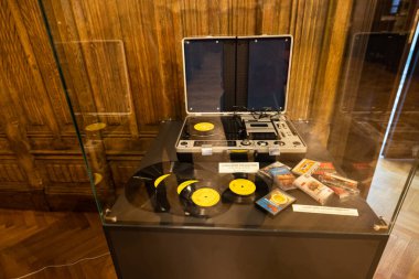 31 Ekim 2020. Iasi-Romanya Kültür Sarayı 'ndaki Bilim ve Teknoloji Müzesi.