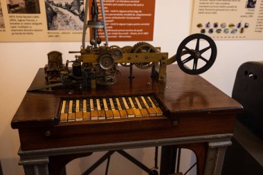 31 Ekim 2020. Iasi-Romanya Kültür Sarayı 'ndaki Bilim ve Teknoloji Müzesi.