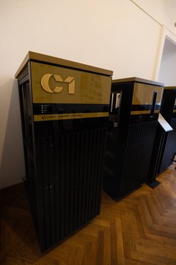 31 Ekim 2020. Iasi-Romanya Kültür Sarayı 'ndaki Bilim ve Teknoloji Müzesi.