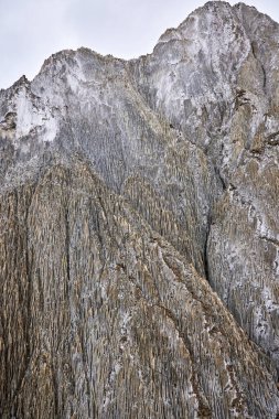 Romanya 'da bir doğa rezervi olan Praid Tuzu Dağı ve Kanyonu' nun görüntüleri.