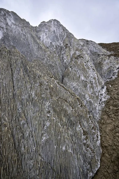 Images with the Praid Salt Mountain and Canyon, a nature reserve in Romania.