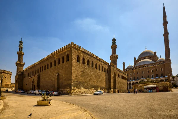 Abril 2021 Grande Mesquita Muhammad Ali Pasha Mesquita Alabaster Situada — Fotografia de Stock