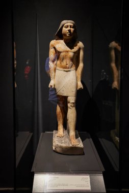 Mısır, İskenderiye 26 Nisan 2021: Ulusal müzeden görüntüler. İskenderiye 'deki ünlü Ulusal Müze, Mısır.