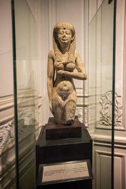 Mısır, İskenderiye 26 Nisan 2021: Ulusal müzeden görüntüler. İskenderiye 'deki ünlü Ulusal Müze, Mısır.