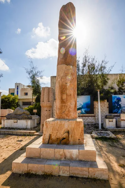 Alexandrie Égypte Avril 2021 Amphithéâtre Romain Des Iie Ive Siècles — Photo