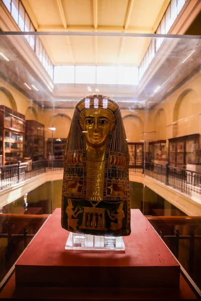 カイロエジプト 2021年4月13日 エジプト博物館 各種展示 — ストック写真