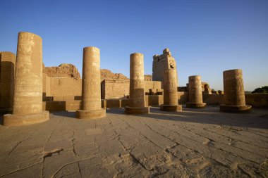 Mısır, Luxor, 16 Nisan 2021. Kom Ombo Tapınağı