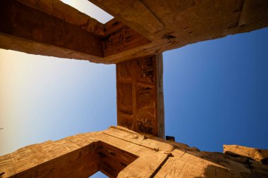 Mısır, Luxor, 16 Nisan 2021. Kom Ombo Tapınağı