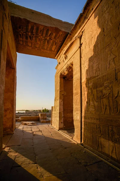 Mısır Luxor Nisan 2021 Kom Ombo Tapınağı — Stok fotoğraf