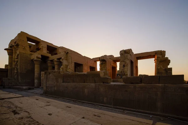 Egypte Luxor April 2021 Tempel Van Kom Ombo — Stockfoto