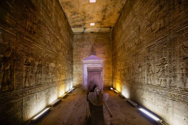 Mısır, Luxor, 16 Nisan 2021. Kom Ombo Tapınağı