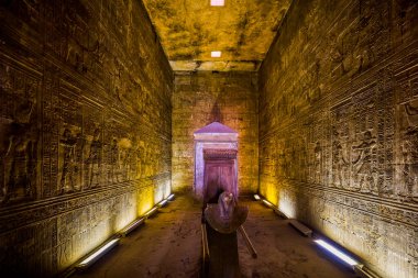 Mısır, Luxor, 16 Nisan 2021. Kom Ombo Tapınağı